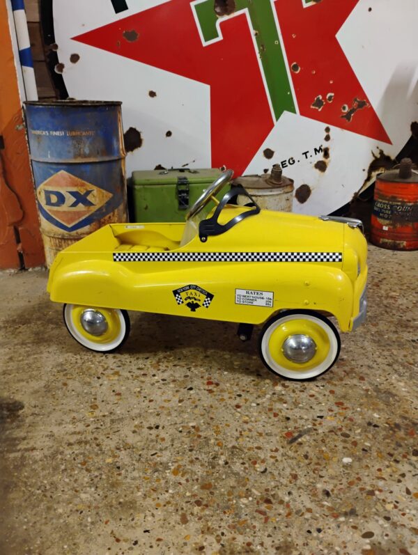 Yellow Taxi Pedal Car
