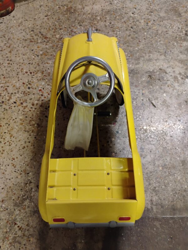 Yellow Taxi Pedal Car - Image 4