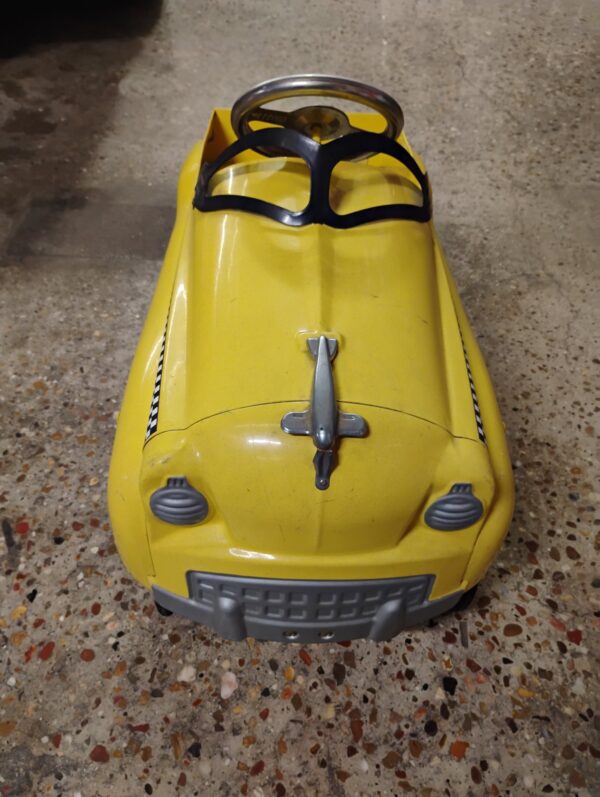 Yellow Taxi Pedal Car - Image 3