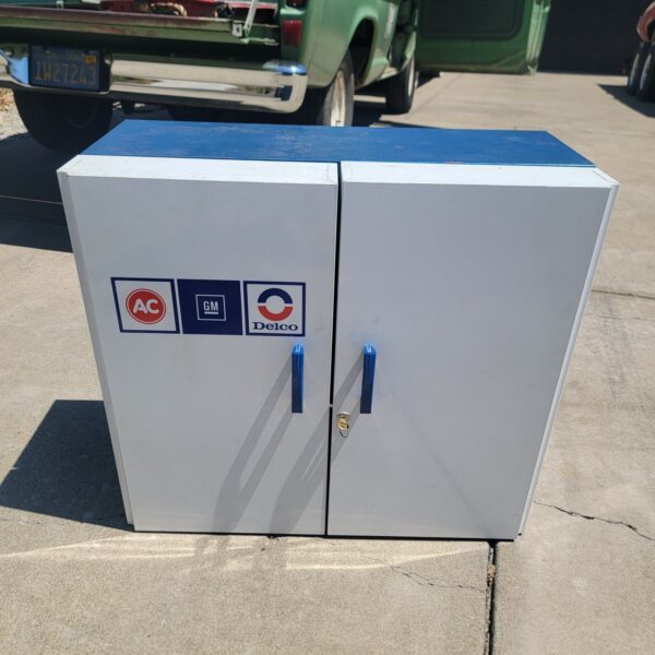 Vintage AC DELCO/GM Cabinet