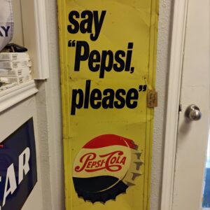 "Pepsi Please" Sign