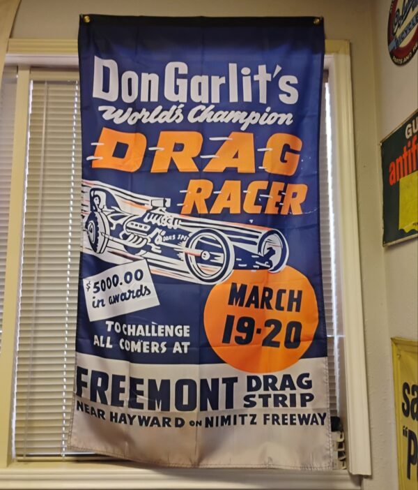 Don Garlit's Drag Racer Banner