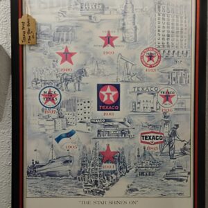 Texaco "The Star Shines On" Print