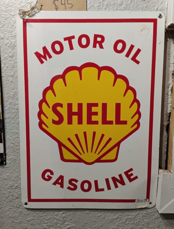 Shell Motor Oil Sign