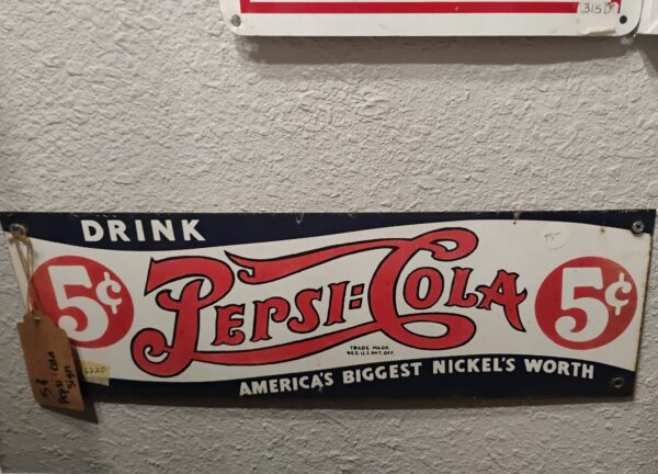 5¢ Pepsi-Cola Sign