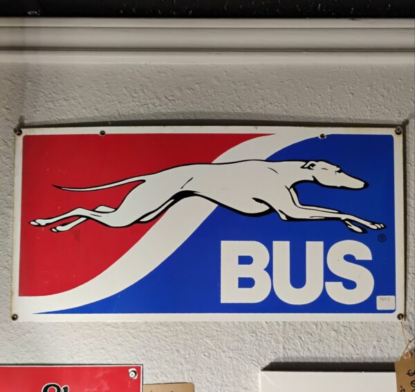 Greyhound Bus Sign