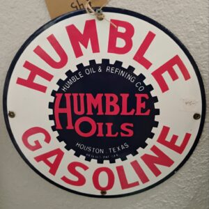 Humble Gasoline Sign