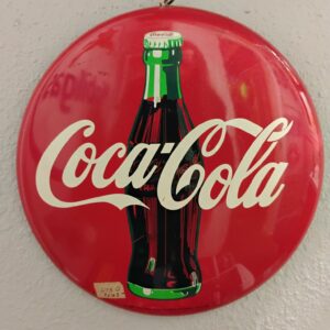 Coca-Cola Button Sign