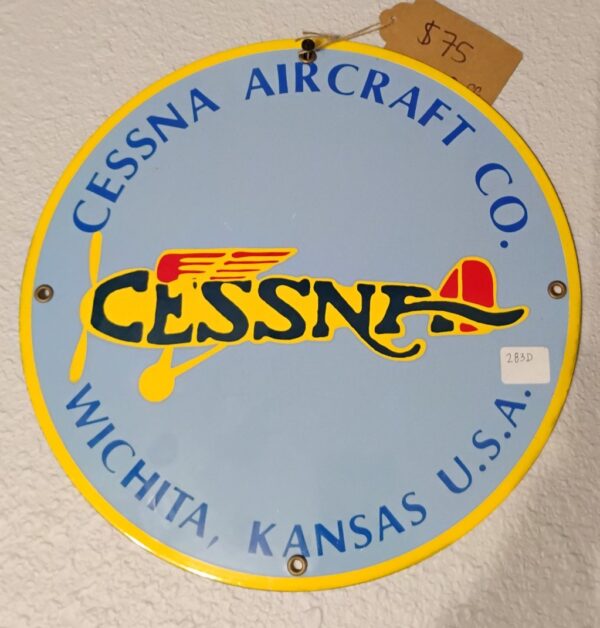 Cessna Aircraft Sign