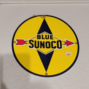 Blue Sunoco Sign