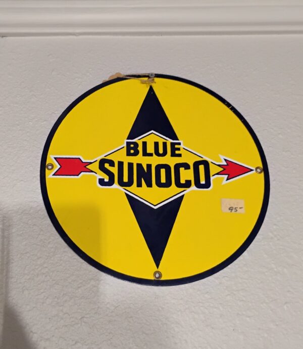 Blue Sunoco Sign