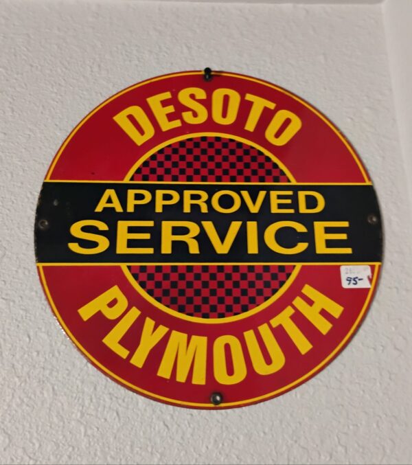 Desoto Plymouth Sign