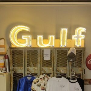 Gulf Letters Neon