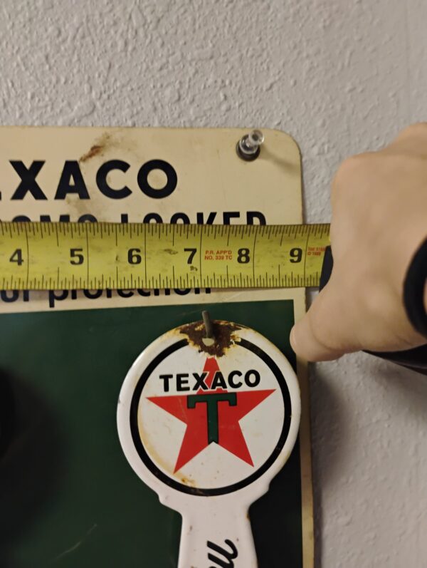 Texaco Restroom Key Holder - Image 4
