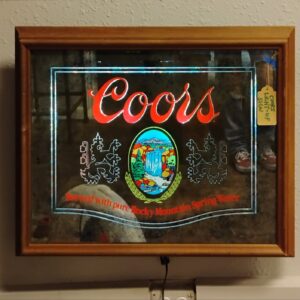 Coors Beer Mirror