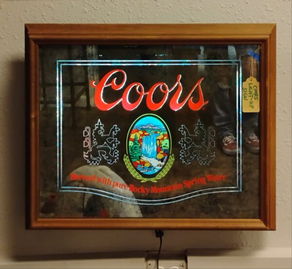 Coors Beer Mirror