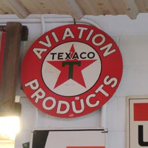 Texaco Aviation Products Sign