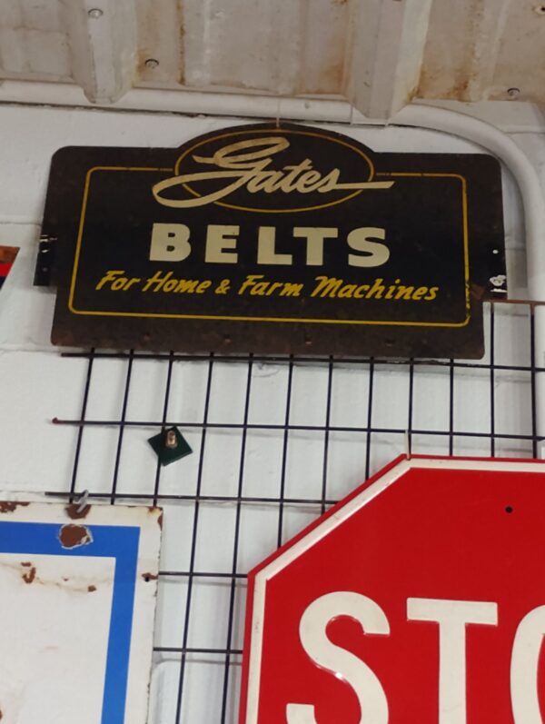 Gates Belts Sign