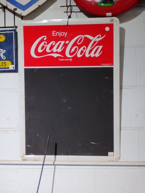 Coca-Cola Chalk Board Sign