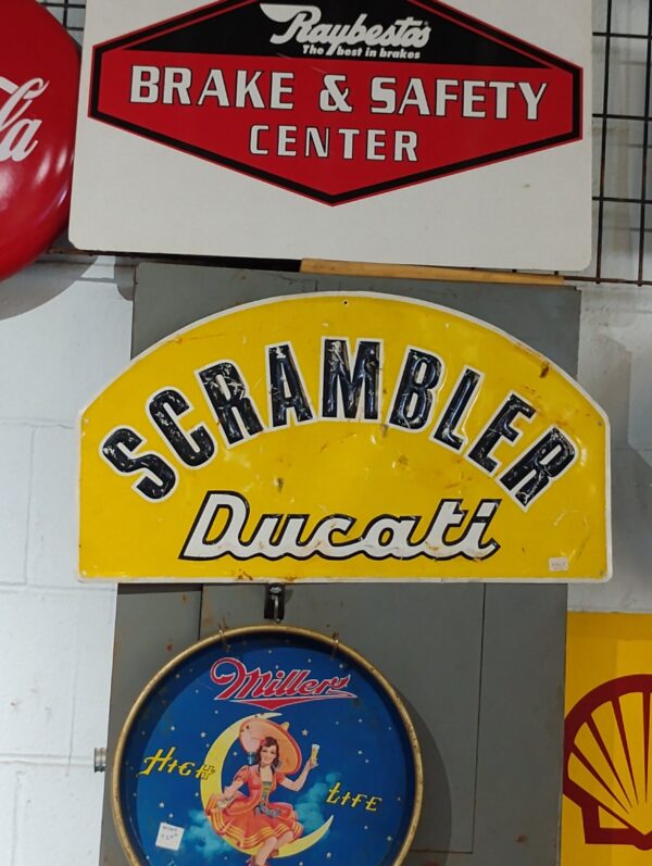Scrambler Ducati Sign