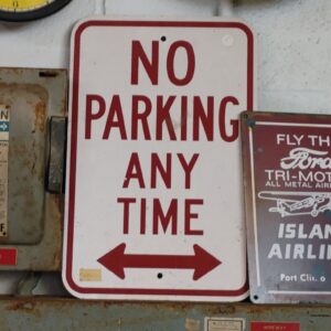 No Parking Sign