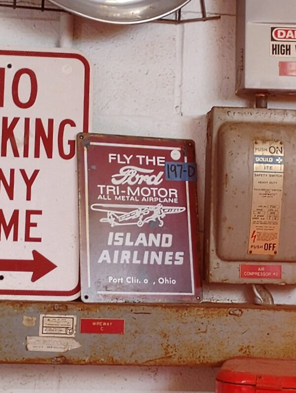 Ford Tri-Motor Sign