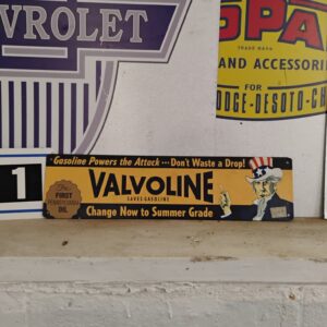 Valvoline Sign