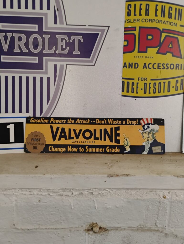 Valvoline Sign