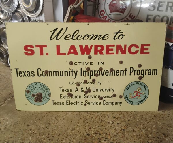 Reddy Kilowatt A&M Welcome Sign