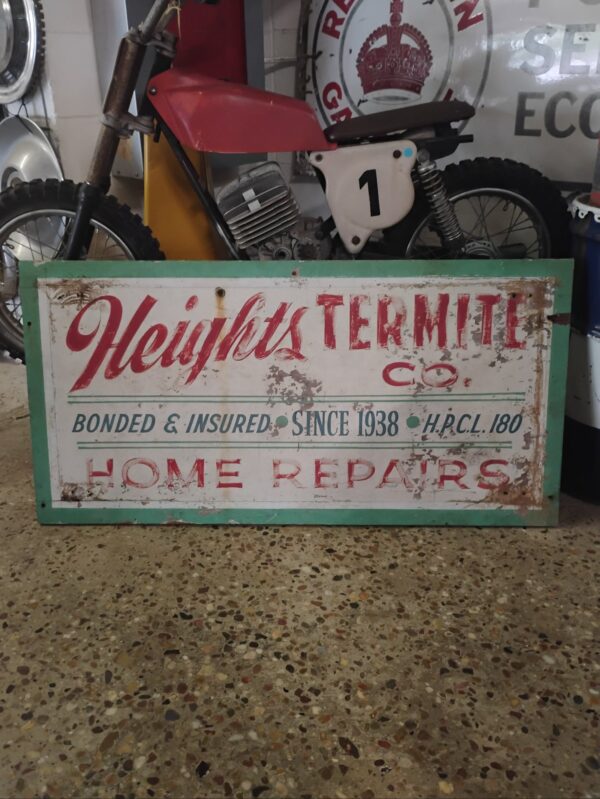 Houston Heights Termite Sign
