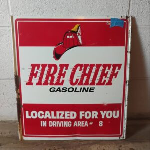 Texaco Fire Chief Gasoline Sign