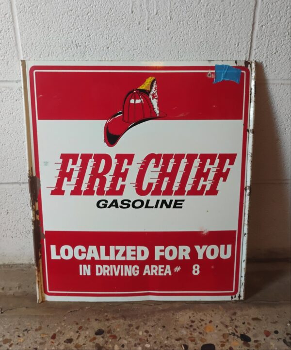 Texaco Fire Chief Gasoline Sign
