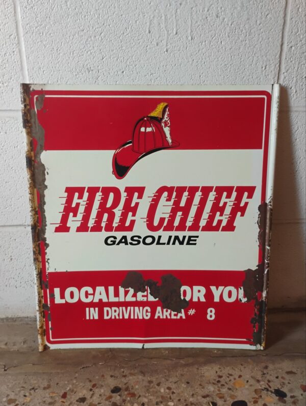 Texaco Fire Chief Gasoline Sign - Image 2