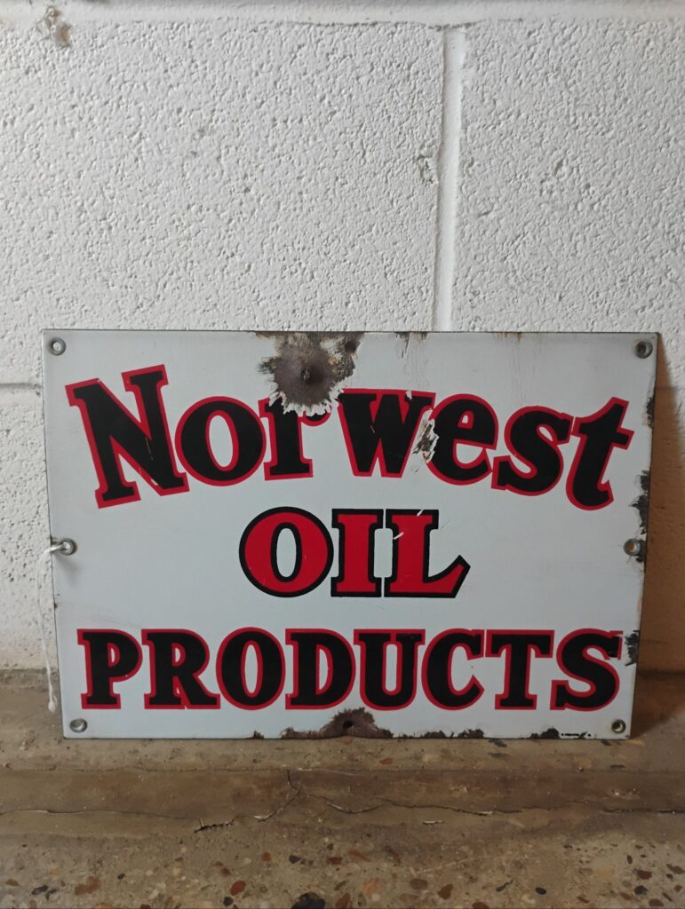 Norwest Oil Products Sign