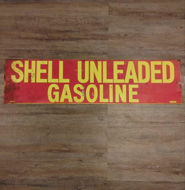 Shell Unleaded Sign