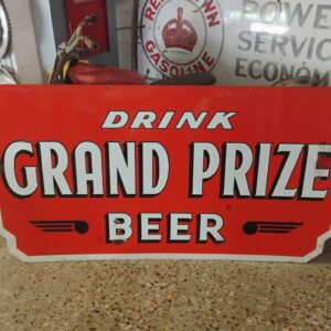 Grand Prize Beer Sign