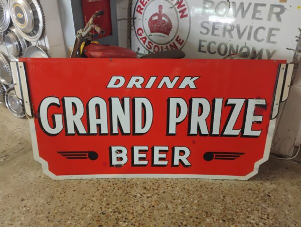 Grand Prize Beer Sign