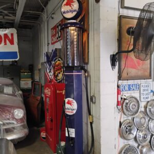 Mobilgas Lighthouse Gas Pump