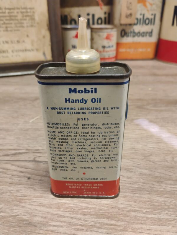 Mobil Handy Oil Can - Image 2
