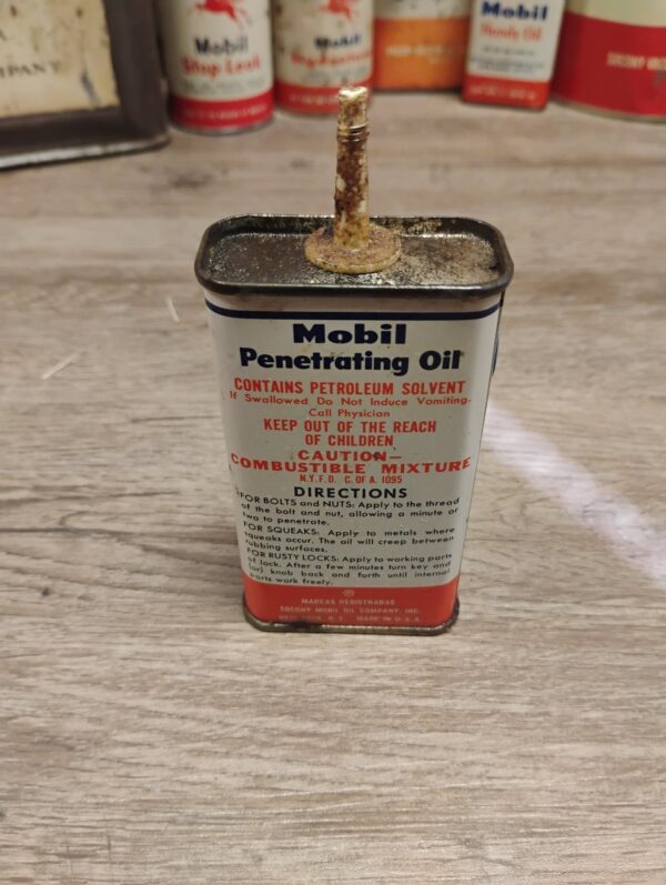 Mobil Penetrating Oil Can - Image 2
