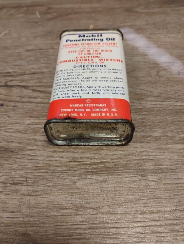 Mobil Penetrating Oil Can - Image 5