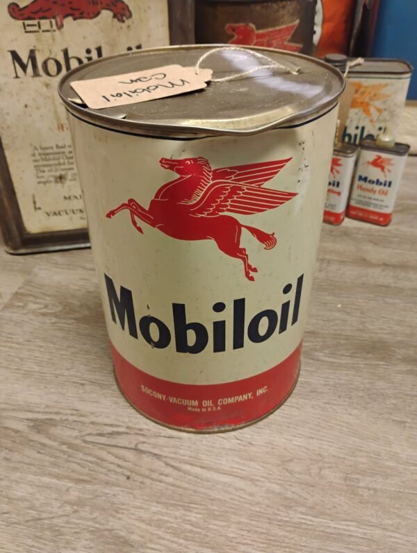 Mobil Oil Can - Image 2