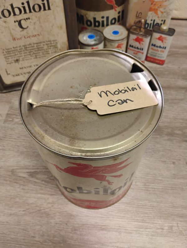 Mobil Oil Can - Image 4