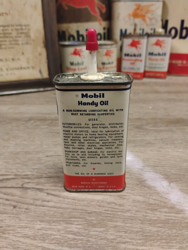 Mobil Handy Oil Can - Image 2