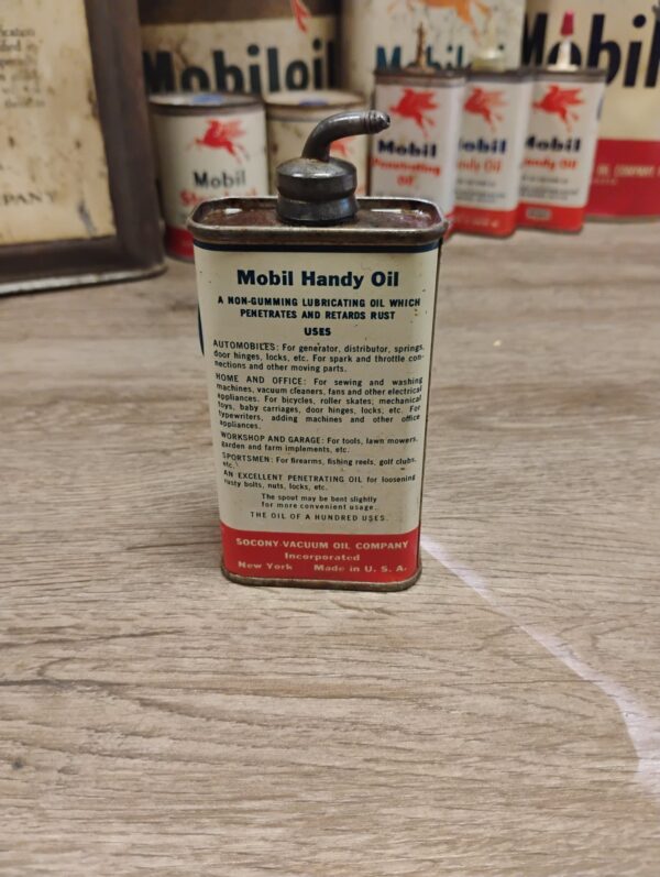 Mobil Handy Oil Can - Image 2