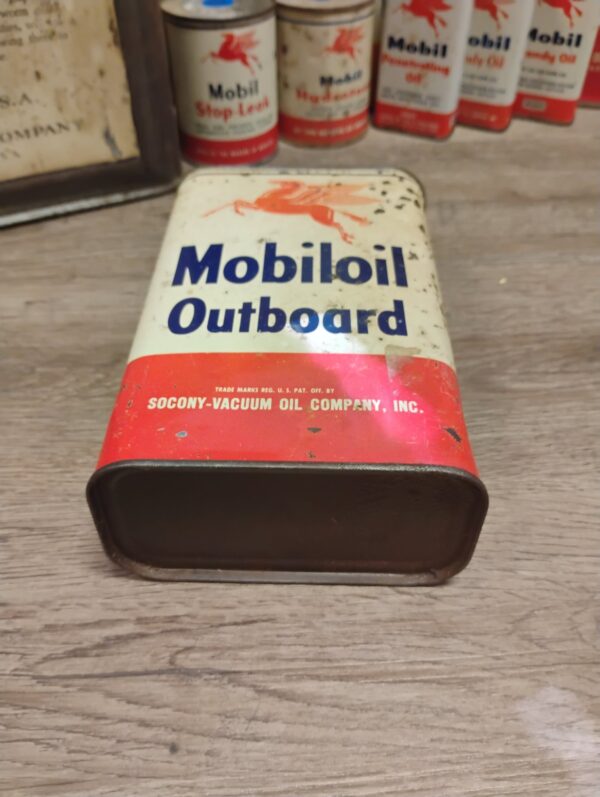 Mobiloil Outboard Oil Can - Image 6