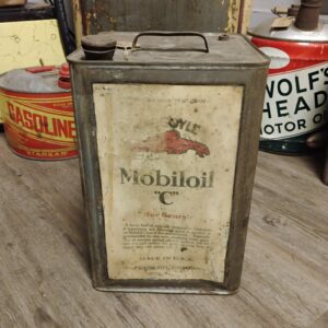 Mobiloil "C" Can