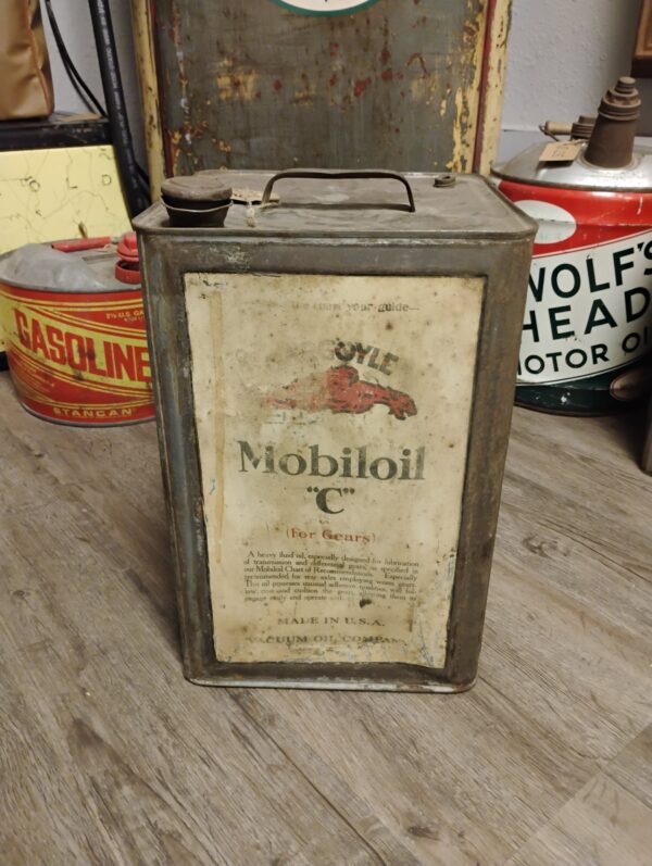 Mobiloil "C" Can