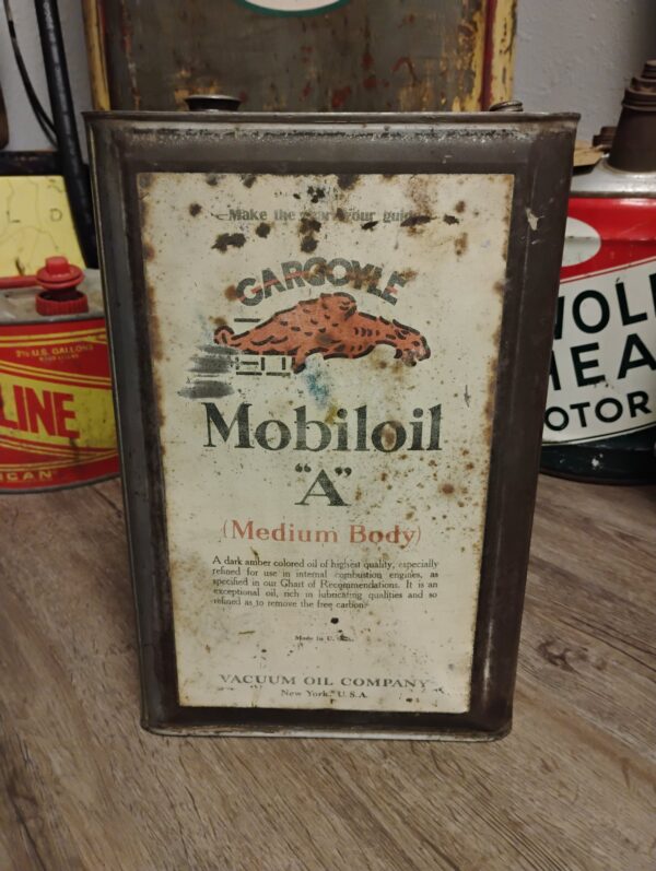 Mobiloil "A" Can