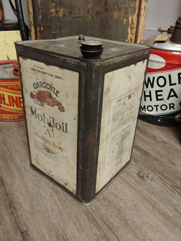 Mobiloil "A" Can - Image 3